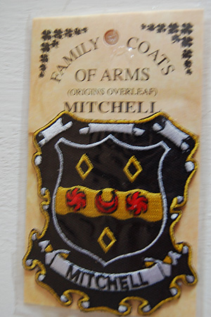 Mitchell Embroidered Patch - Coat of Arms