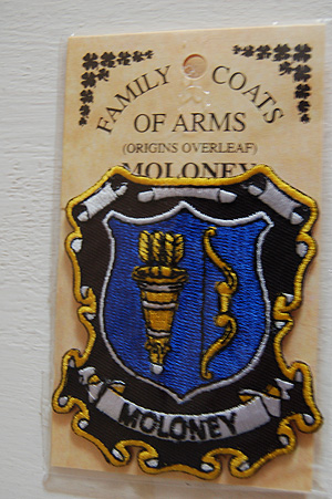 Moloney Embroidered Patch - Coat of Arms