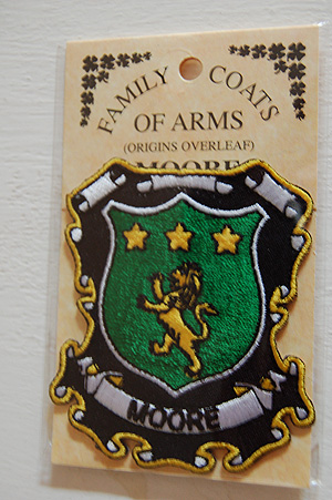 Moore Embroidered Patch - Coat of Arms