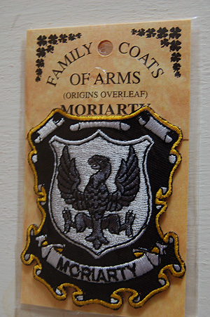 Morriarty Embroidered Patch - Coat of Arms