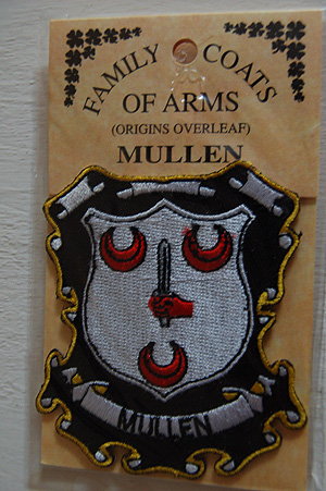 Mullen Embroidered Patch - Coat of Arms