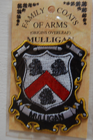 Mulligan Embroidered Patch - Coat of Arms