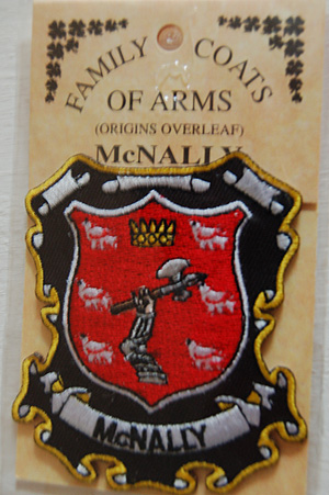 McNally Embroidered Patch - Coat of Arms