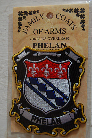 Phelan Embroidered Patch - Coat of Arms