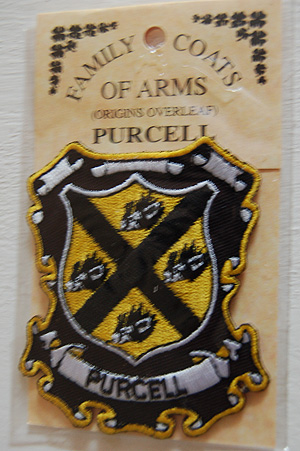 Purcell Embroidered Patch - Coat of Arms