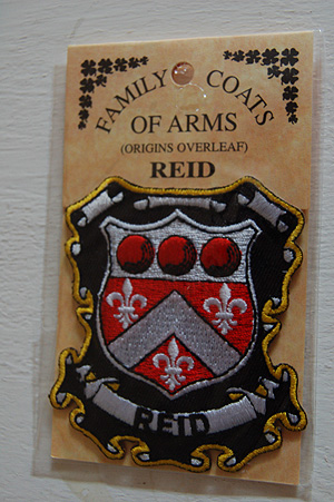 Reid Embroidered Patch - Coat of Arms