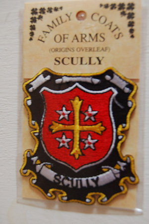 Scully Embroidered Patch - Coat of Arms