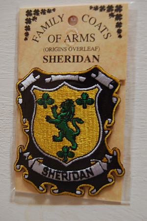 Sheridan Embroidered Patch - Coat of Arms