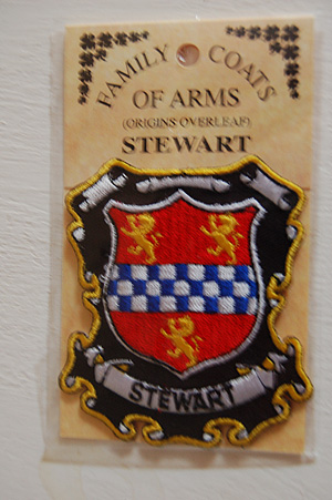 Stewart Embroidered Patch - Coat of Arms