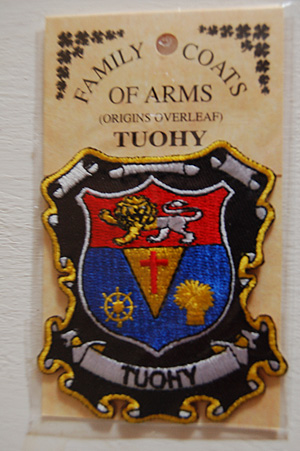 Tuohy Embroidered Patch - Coat of Arms