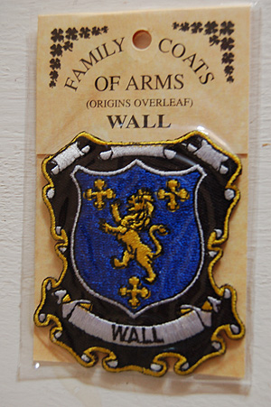 Wall Embroidered Patch - Coat of Arms