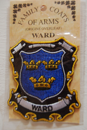 Ward Embroidered Patch - Coat of Arms