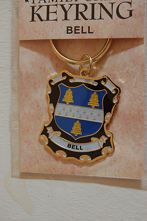 Bell Keyring Keychain - Coat of Arms