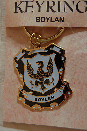 Boylan Keyring Keychain - Coat of Arms