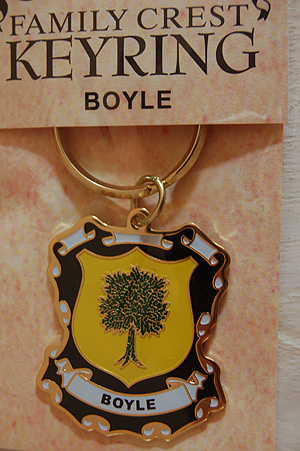 Boyle Keyring Keychain - Coat of Arms