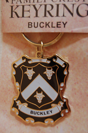 Buckley Keyring Keychain - Coat of Arms