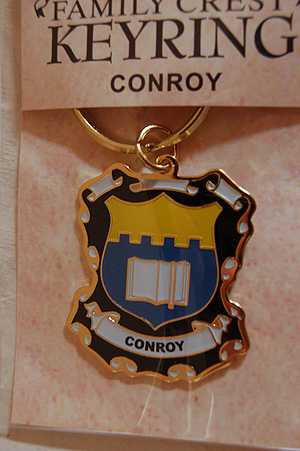 Conroy Keyring Keychain - Coat of Arms