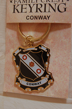 Conway Keyring Keychain - Coat of Arms