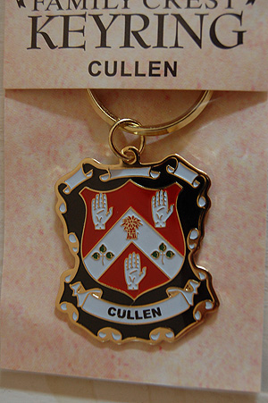 Cullen Keyring Keychain - Coat of Arms