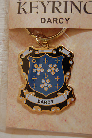 Darcy Keyring Keychain - Coat of Arms