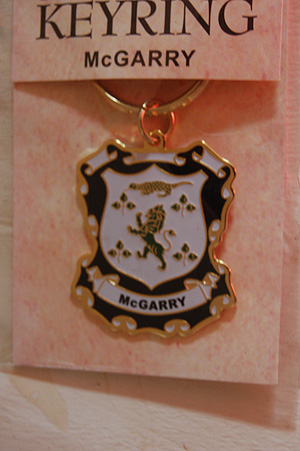 McGarry Keyring Keychain - Coat of Arms