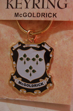 McGoldrick Keyring Keychain - Coat of Arms