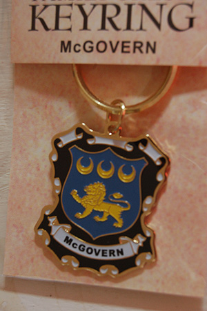 McGovern Keyring Keychain - Coat of Arms