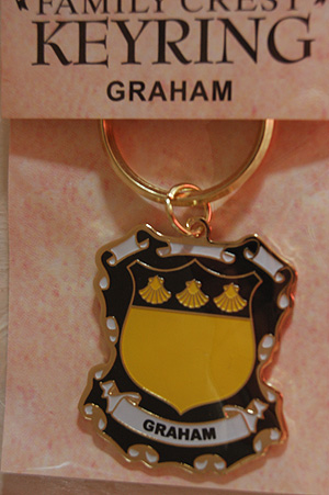 Graham Keyring Keychain - Coat of Arms