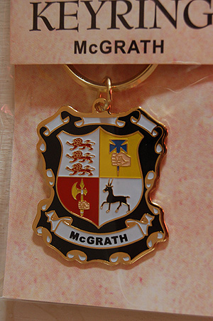 McGrath Keyring Keychain - Coat of Arms