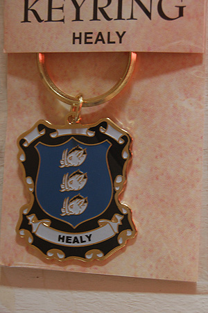 Healy Keyring Keychain - Coat of Arms