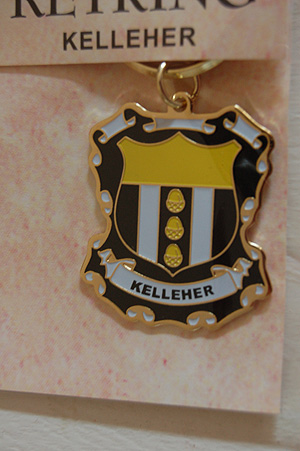 Kelleher Keyring Keychain - Coat of Arms