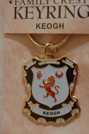 Keogh Keyring Keychain - Coat of Arms