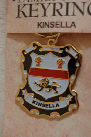 Kinsella Keyring Keychain - Coat of Arms