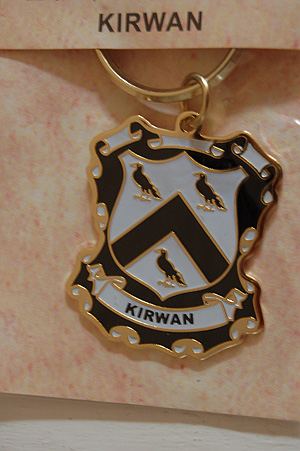 Kirwan Keyring Keychain - Coat of Arms