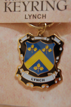 Lynch Keyring Keychain - Coat of Arms