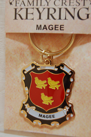 Magee Keyring Keychain - Coat of Arms