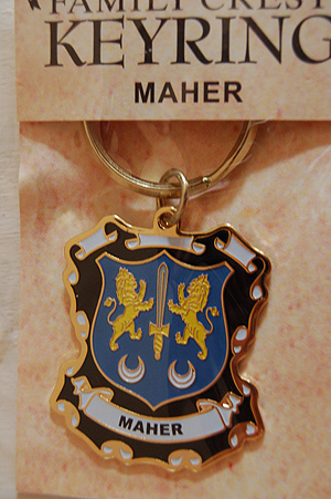 Maher Keyring Keychain - Coat of Arms