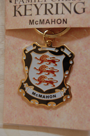 McMahon Keyring Keychain - Coat of Arms