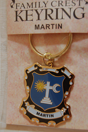 Martin Keyring Keychain - Coat of Arms