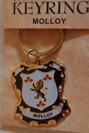 Molloy Keyring Keychain - Coat of Arms