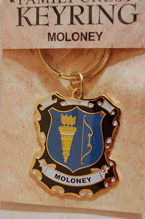 Moloney Keyring Keychain - Coat of Arms