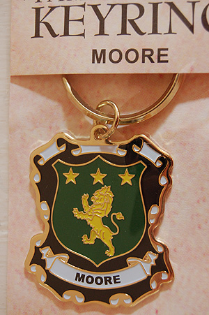 Moore Keyring Keychain - Coat of Arms