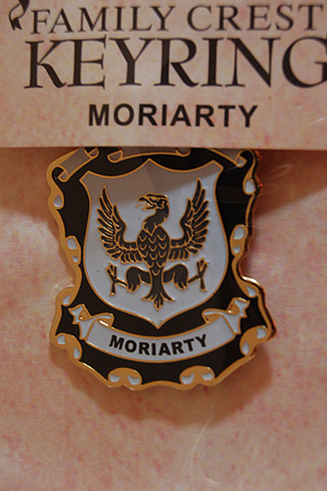 Morriarty Keyring Keychain - Coat of Arms