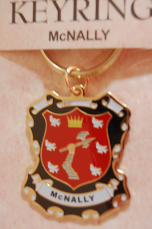 McNally Keyring Keychain - Coat of Arms