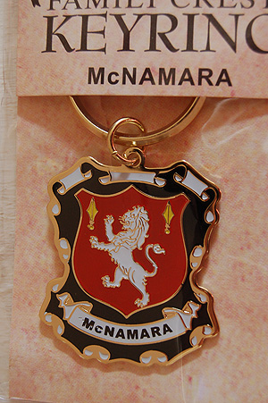 McNamara Keyring Keychain - Coat of Arms