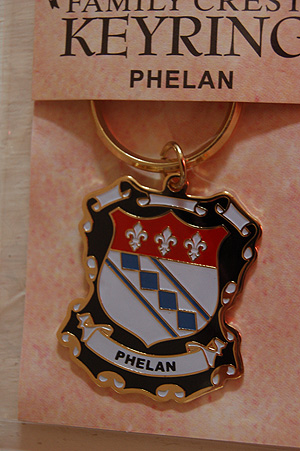 Phelan Keyring Keychain - Coat of Arms