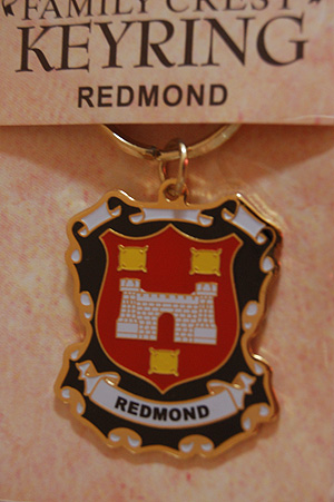 Redmond Keyring Keychain - Coat of Arms