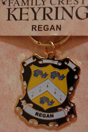 Regan Keyring Keychain - Coat of Arms