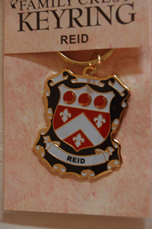 Reid Keyring Keychain - Coat of Arms