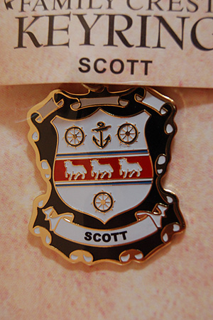 Scott Keyring Keychain - Coat of Arms